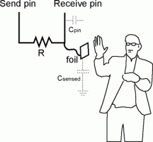 Емкостной сенсор на Arduino