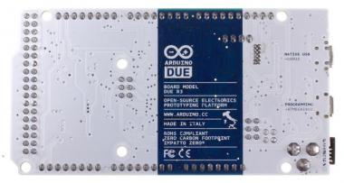 Arduino Due вид сзади