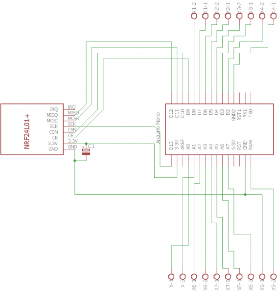 Nrf24l01 pa lna схема